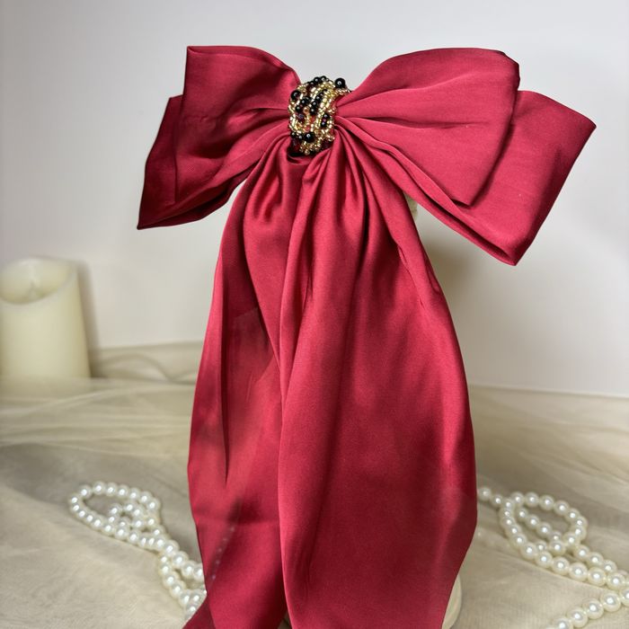 Ръчно изработени панделки за коса с клипс