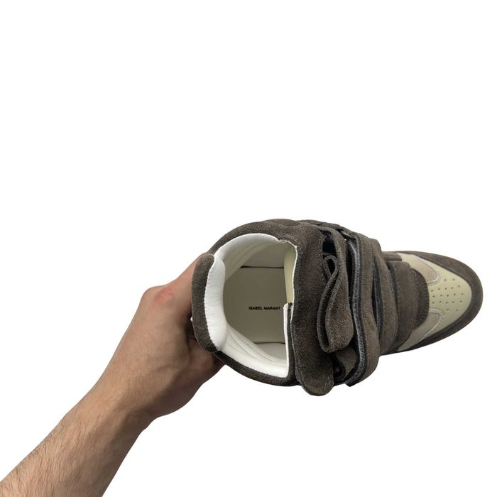 Sneaker Wedge Isabel Marant Khaki - Mărimi 35-41 - Cutie inclusă
