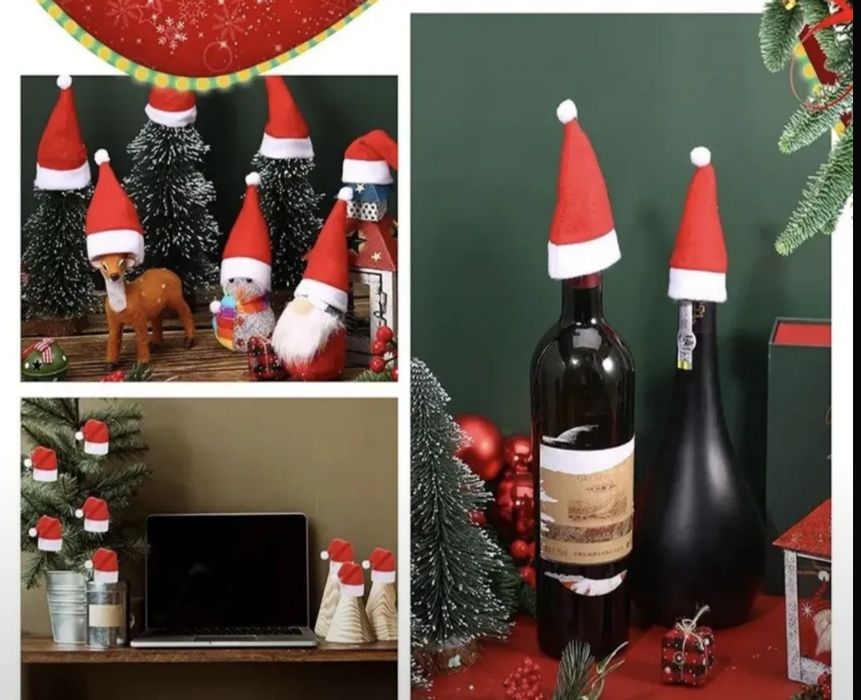 Новогодние колпачки