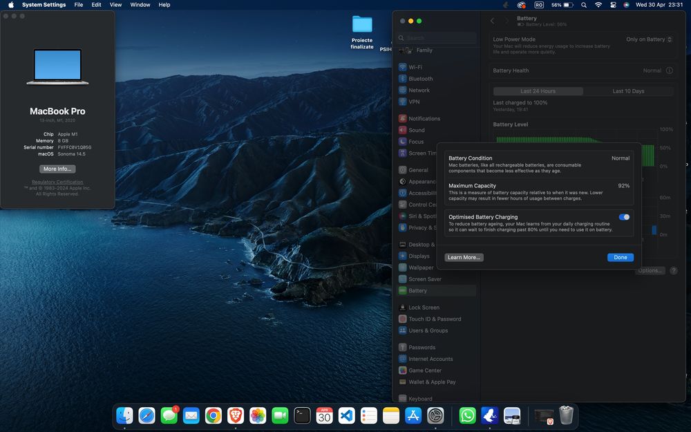 Macbook Pro 13 M1 (2020) - Ca nou + Apple Magic Mouse - Cutie + Acc.