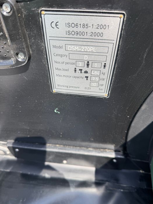 Barca gonflabilă cu podea din aluminiu