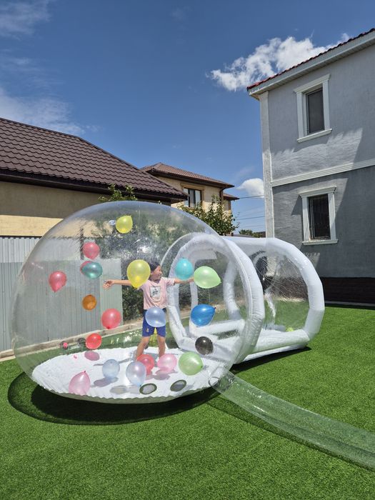 Бабл Хаус, батут