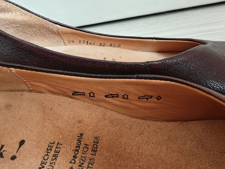 Дамски обувки естествена кожа