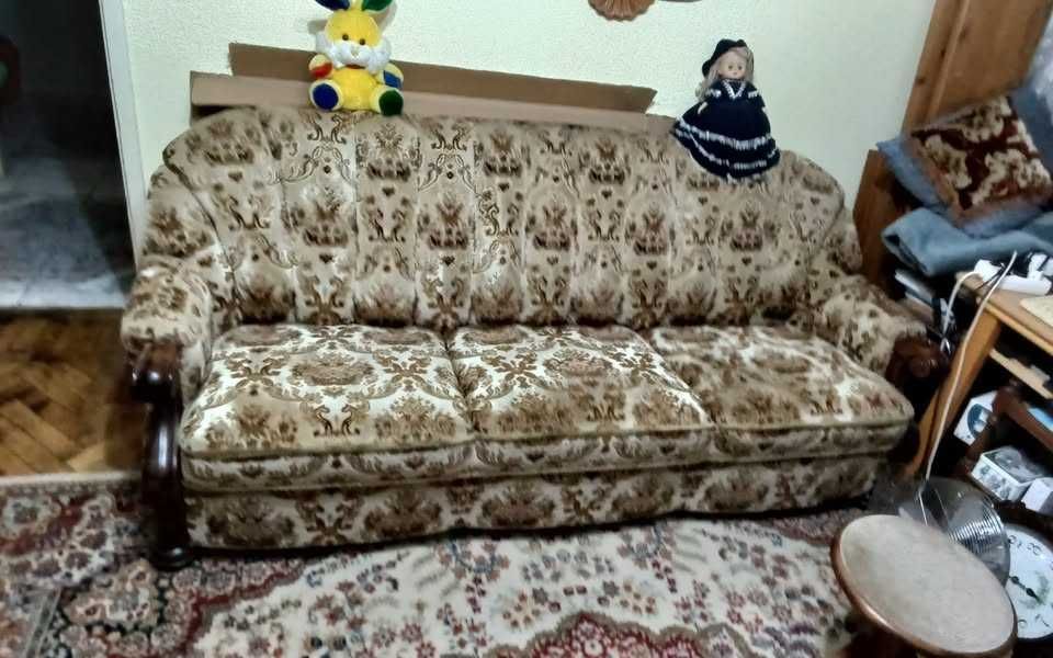 Canapea fixă cu două Fotoli fixe