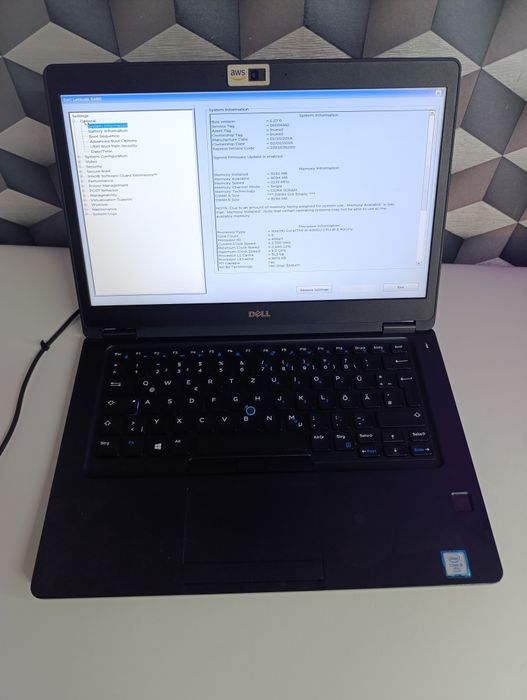 Laptop Dell Latitude 5480 impecabil barebone