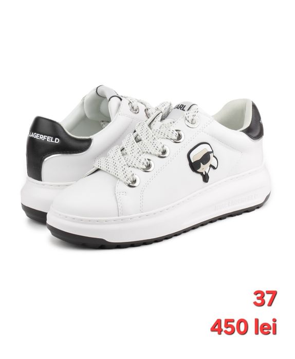 Sneakers Karl Lagerfeld, piele, mărimea 37