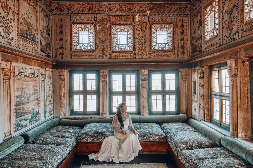 Rochie de mireasa aurie