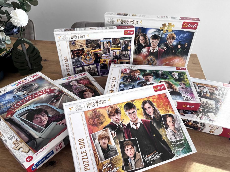 Colectie de 7 puzzle-uri Harry Potter