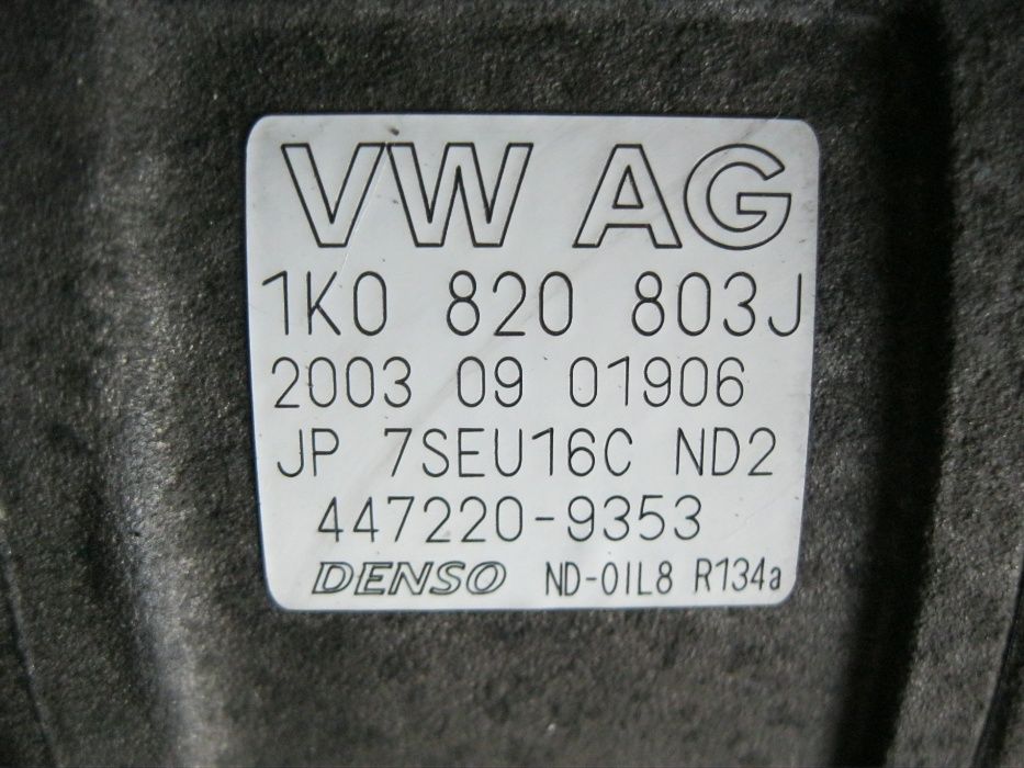 Compresor AC& Alternator Pentru Motor 1,6FSI Vw*BLP*/BAG115Cp16V1598cm