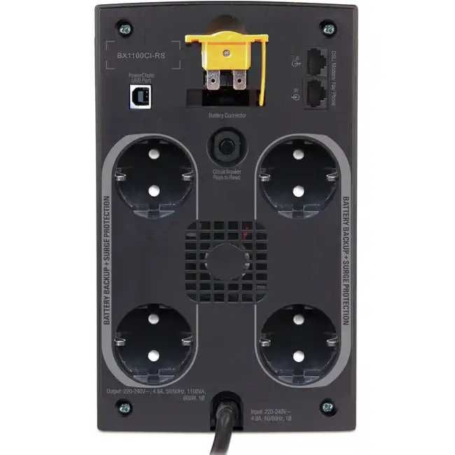 ИБП APC Back-UPS 1100 BX1100CI-RS (1100 ВА, 660W)