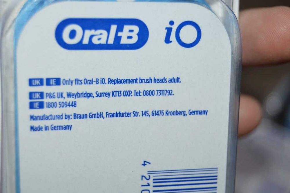 Capete de rezervă periuțele dinți electrice Oral-B iO