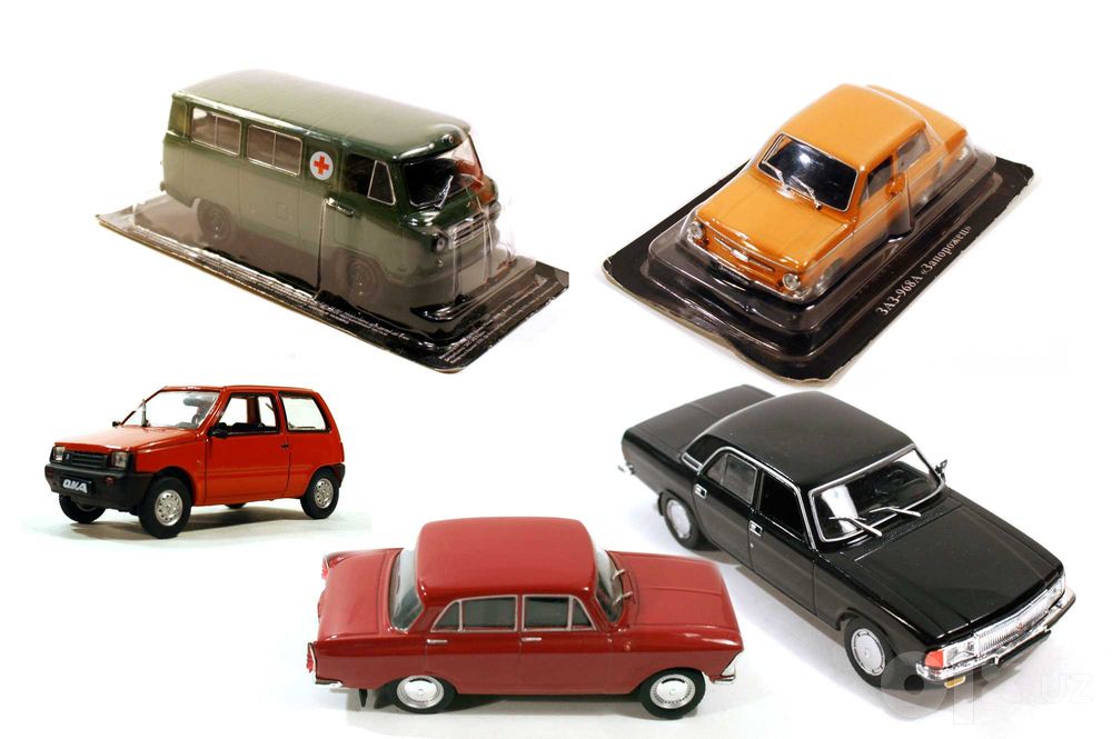 Игрушечные Военные авто БА-20, БА-64&ГАЗ-46, масштаб 1:43, ДеАгостини