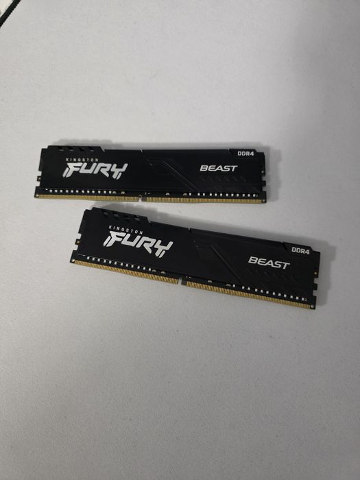 Ram памет Kingston Fury 2x16gb DDR4; 3200mhz