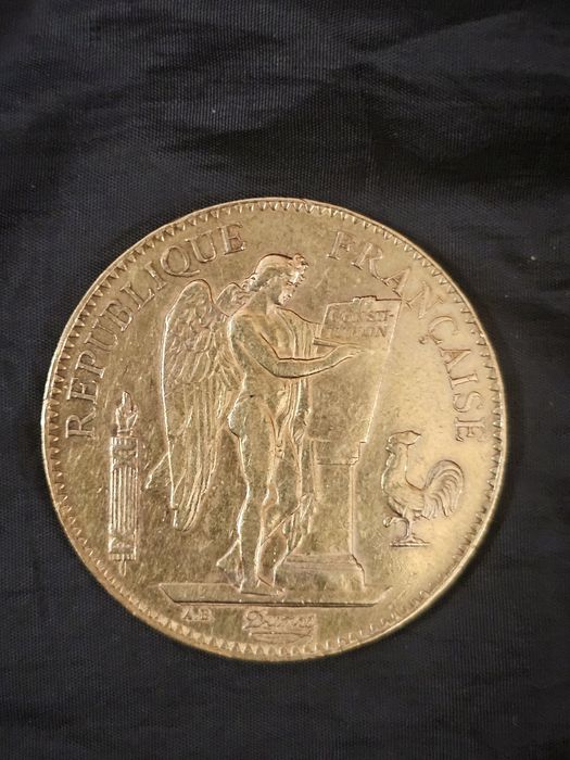 Златни 100 франка Генуис