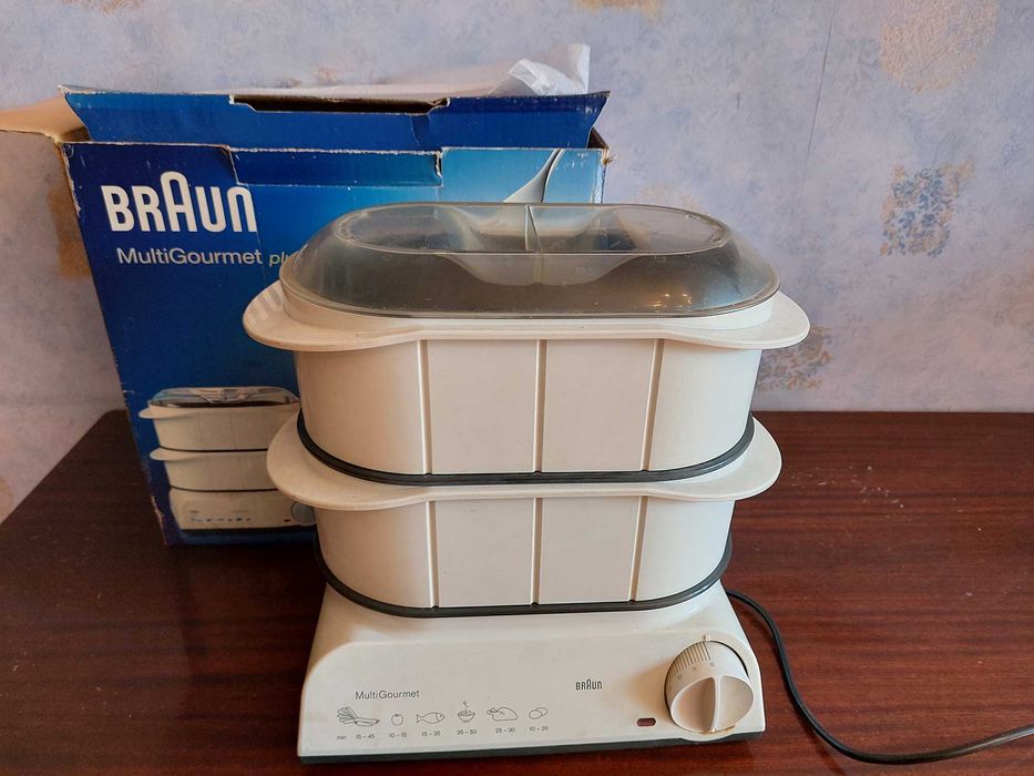 Мультиварка, пароварка двухъярусная Braun