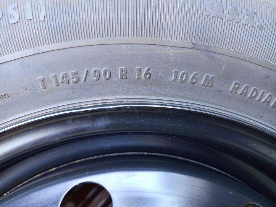 резервна гума патерица Нисан Рено Дачия Дъстър 16 цола, крик, кука