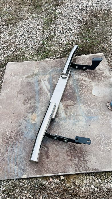 Кенгурятник, Хром защита бампера