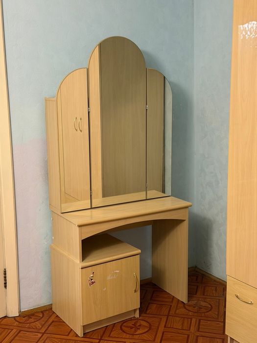 Спальный гарнитур Шатура кровать шкаф тумба комод столик