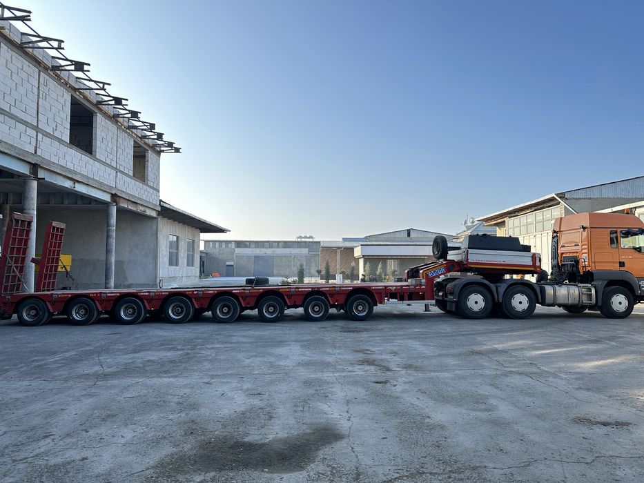 Полуприцеп траллер 8 осьный