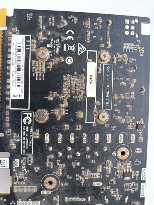 Видеокарта GTX1050Ti 4 GB