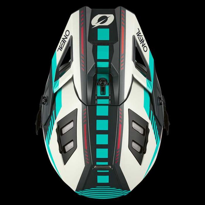 Ендуро каска O'NEAL EX-SRS QUIN Gray Teal Размери: XS,S,M,L,XL,2XL