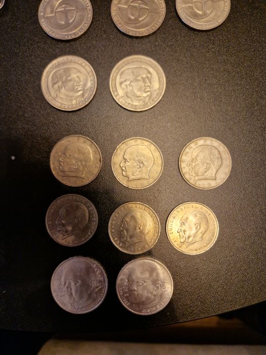 Monede vechi germane,deutsche mark din argint