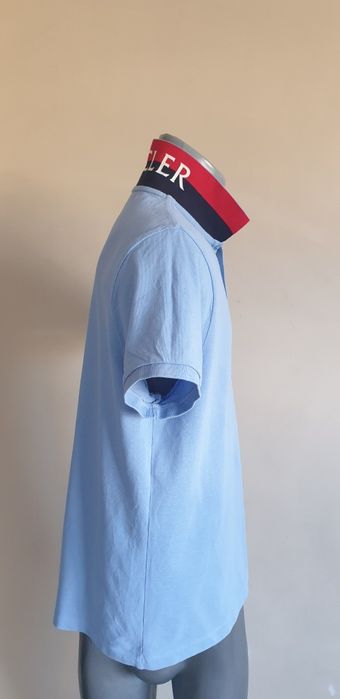 Moncler Pique Cotton Mens Size L ОРИГИНАЛ Мъжка Тениска!