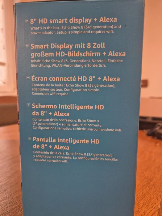 Boxa Amazon (Alexa) Echo Show 8  - Gen3 Sigilat