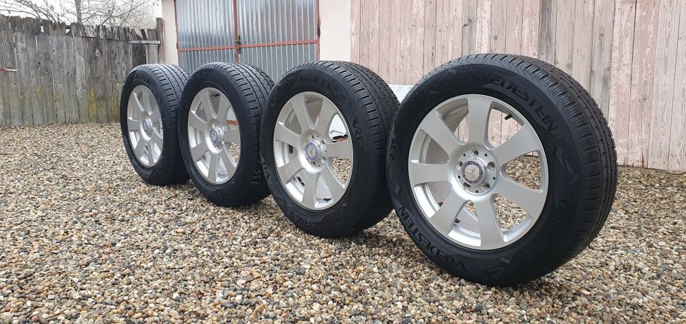 Jante aliaj originale mercedes-ben cu cauciucuri de iarna z  pe 17.