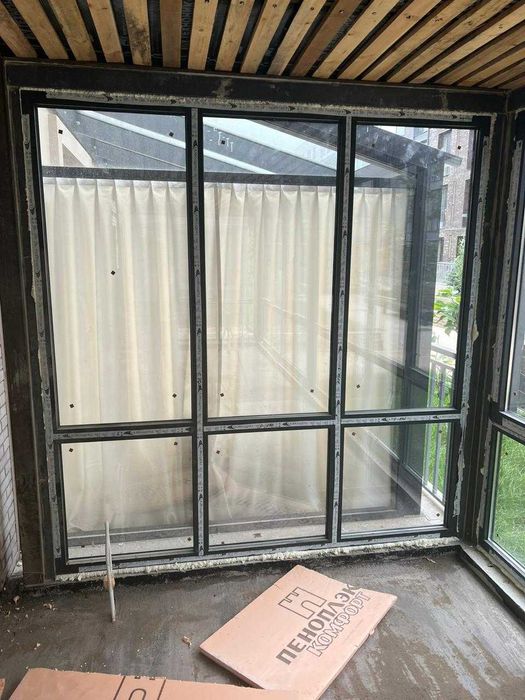 Алюминиевые окна! Установка, срочно.