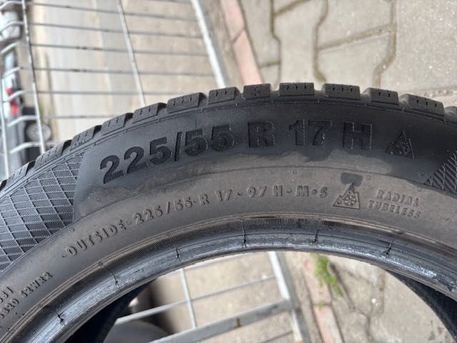 Set anvelope Continental WinterContact 225 55 R17 M+S + 3PMSF