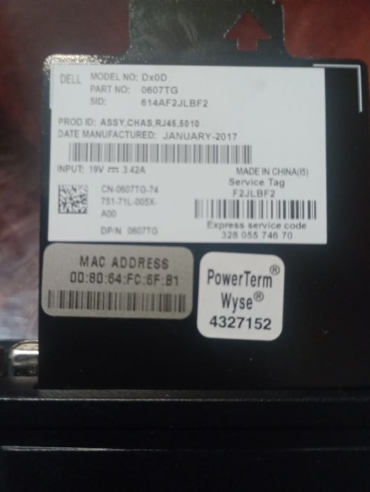 Dell wyse DxOD мини компютър