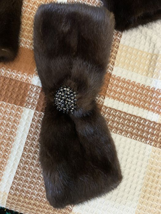 Шуба норковая укороченная