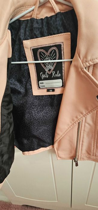 Детско кожено яке 98см