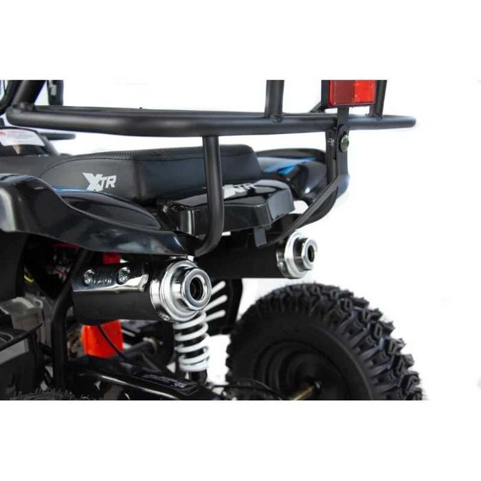 Mini atv XTR M7, roti 6 inch, 50cc, 2 timpi, pornire la buton, culoare rosu sau albastru