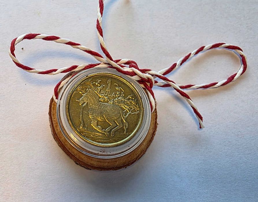 Martisor umoristic si deosebit, cu o P. orig. din Botswana -Martisoare