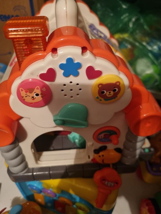 Jucarie educativa casuta Activitati forme lumini sunete