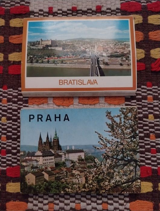Broșuri turistice Vintage de colecție.