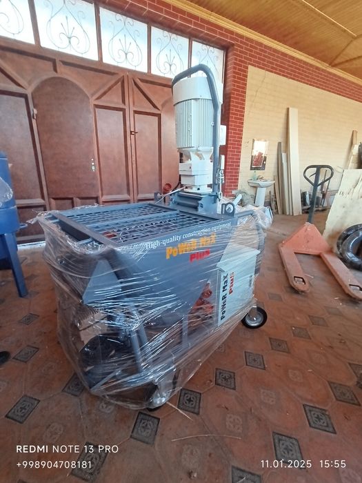 Штукатурная станция. Родбонд аппарат. Rodbond sepish uskunasii.