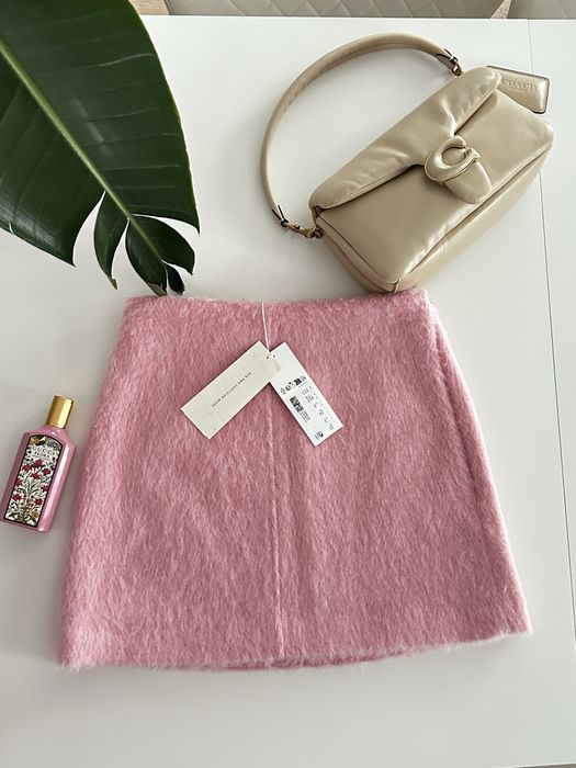 Arket fusta lana pentru primavara roz