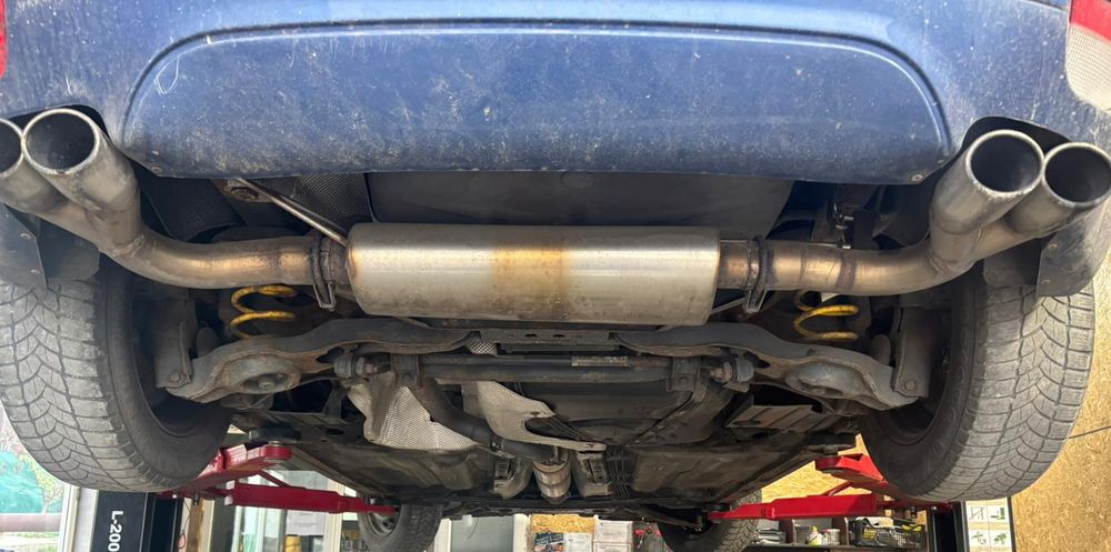 Evacuare dubla inox Ford Focus 2 ST 1.8b 2007 (omologata)