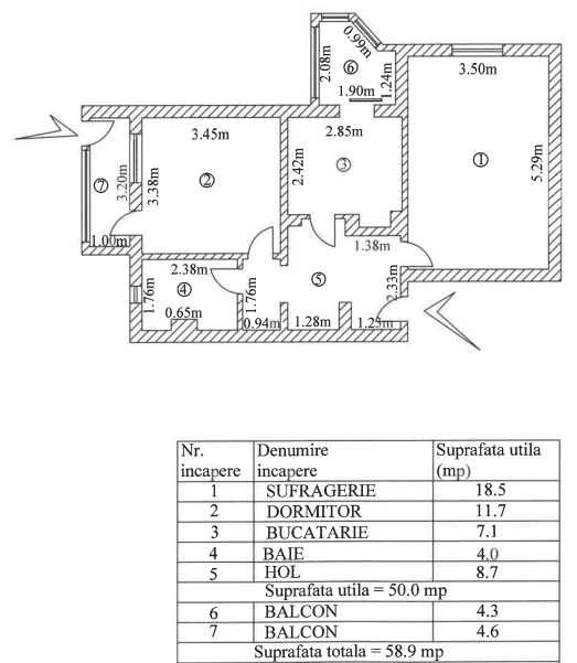 Persoană Fizică Apartamente Piata Centrala Galati Anunț direct de la