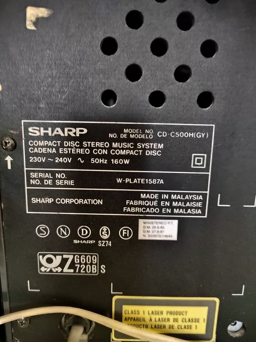 Стерео уредба SHARP CD-C500H