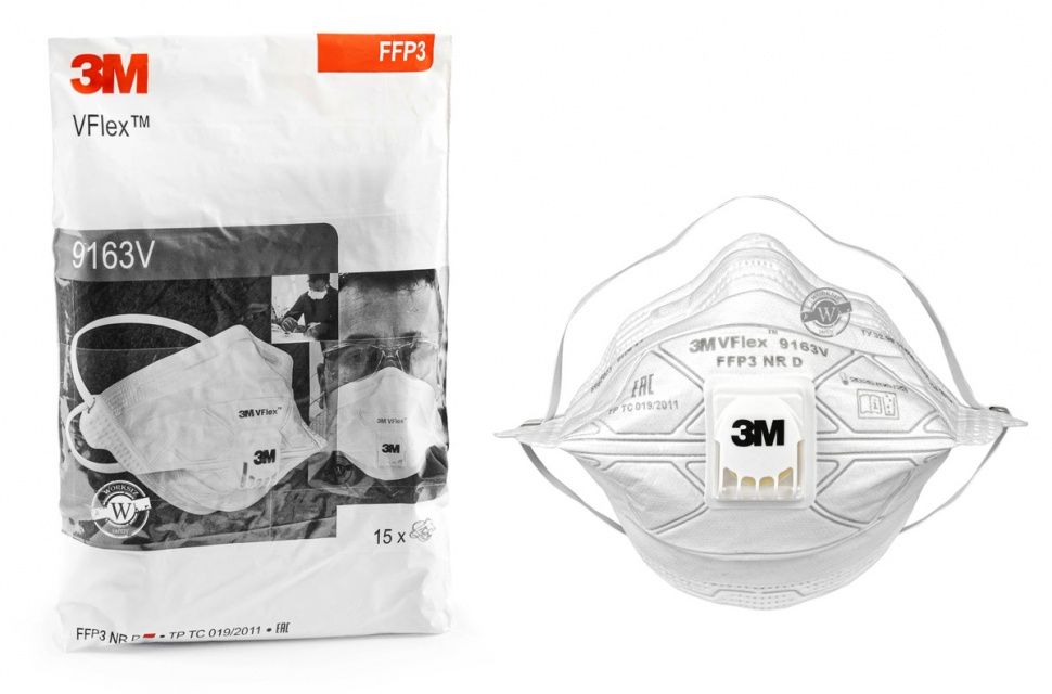 Продам респираторы 3M VFlex 9163V
