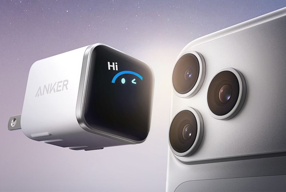 Зарядное кстройство anker 45w anker nano с дисплеем и защитой