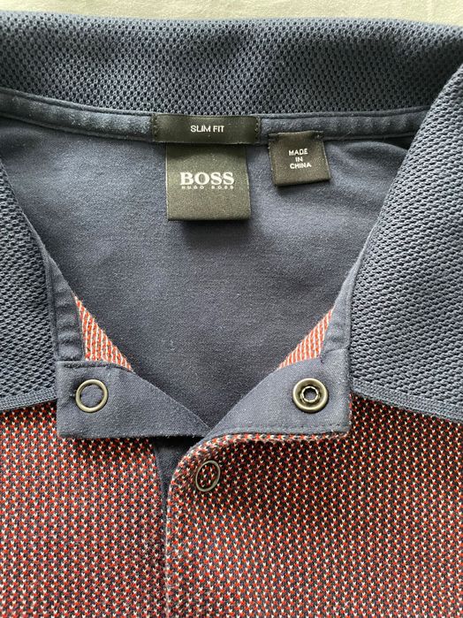 Комплект две мъжки официални тениски - Tommy Hilfiger и Hugo Boss