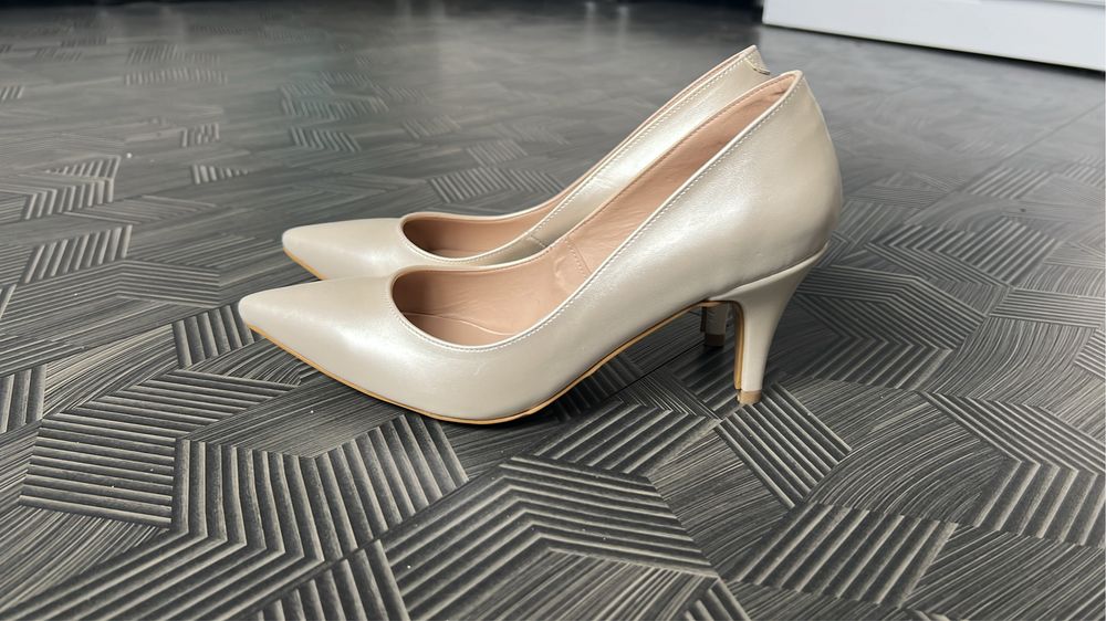 Туфли кожанные