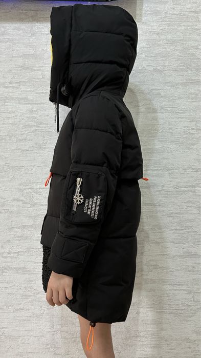 Зимняя куртка для девочки ростовка 128