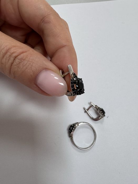 Набор из серебра 925 пробы