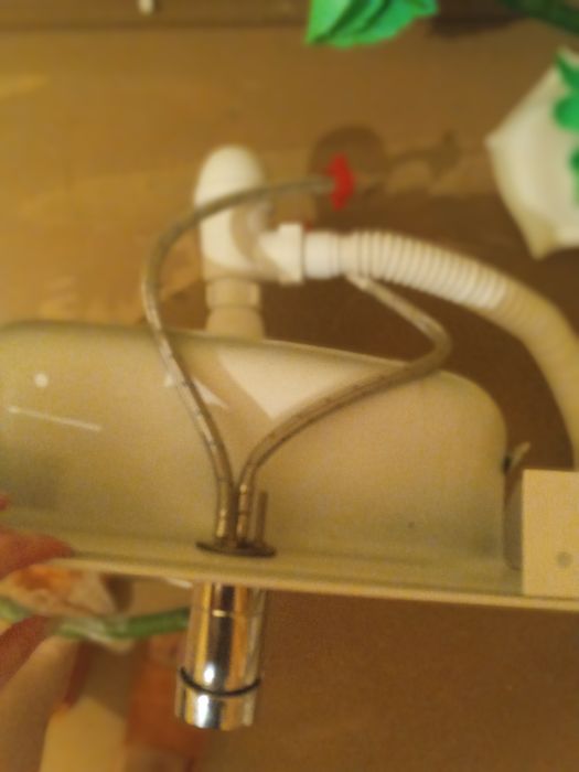 Новая раковина..